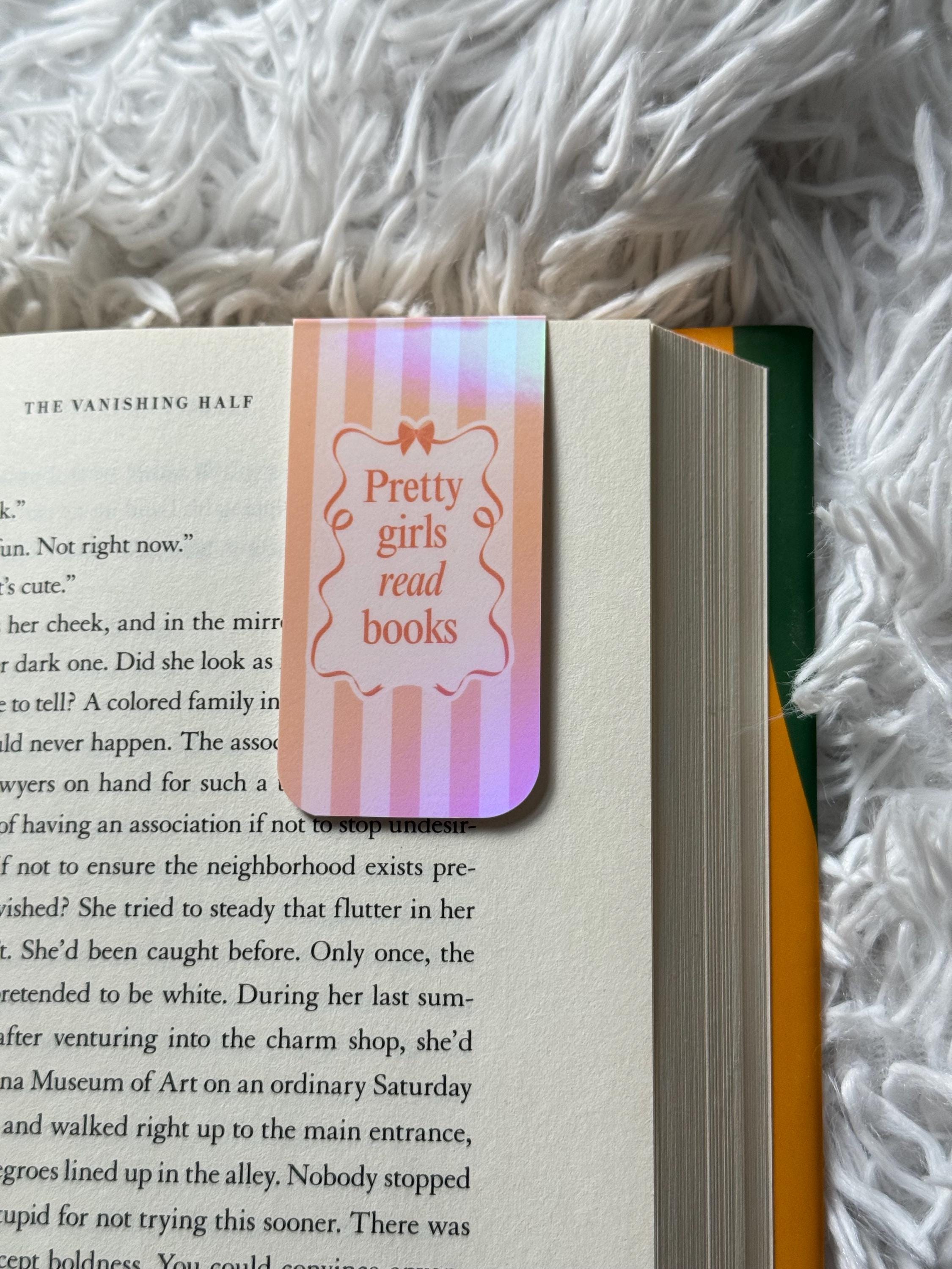 Pretty Girls Read Magnetic Bookmarks
