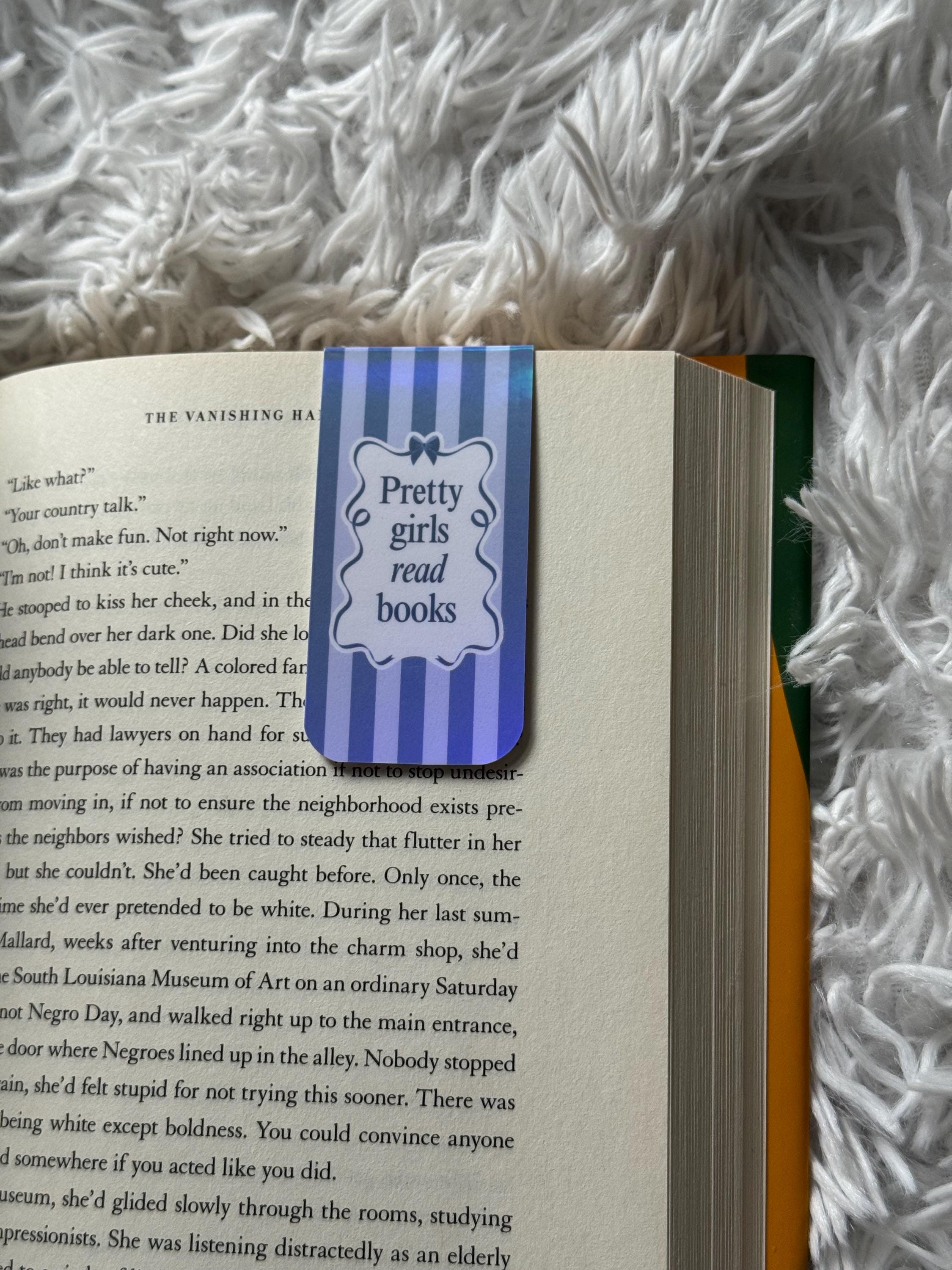 Pretty Girls Read Magnetic Bookmarks