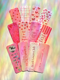 Pink Valentine’s Day Bookmarks