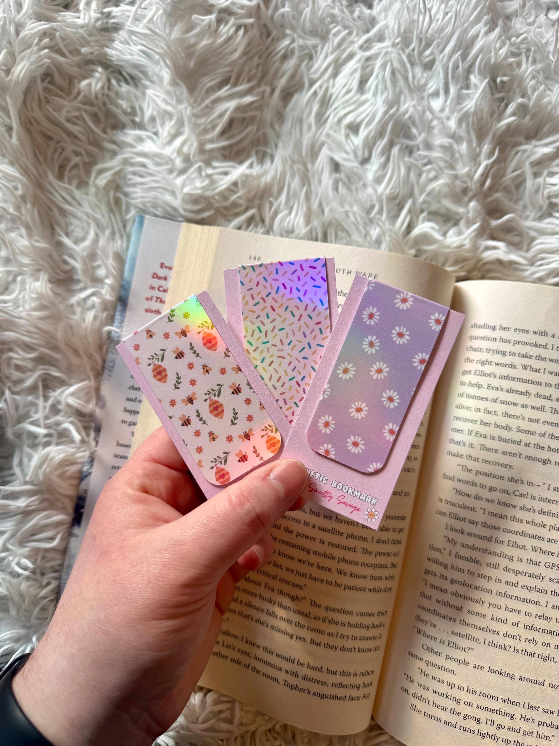 Spring Theme Magnetic Bookmarks