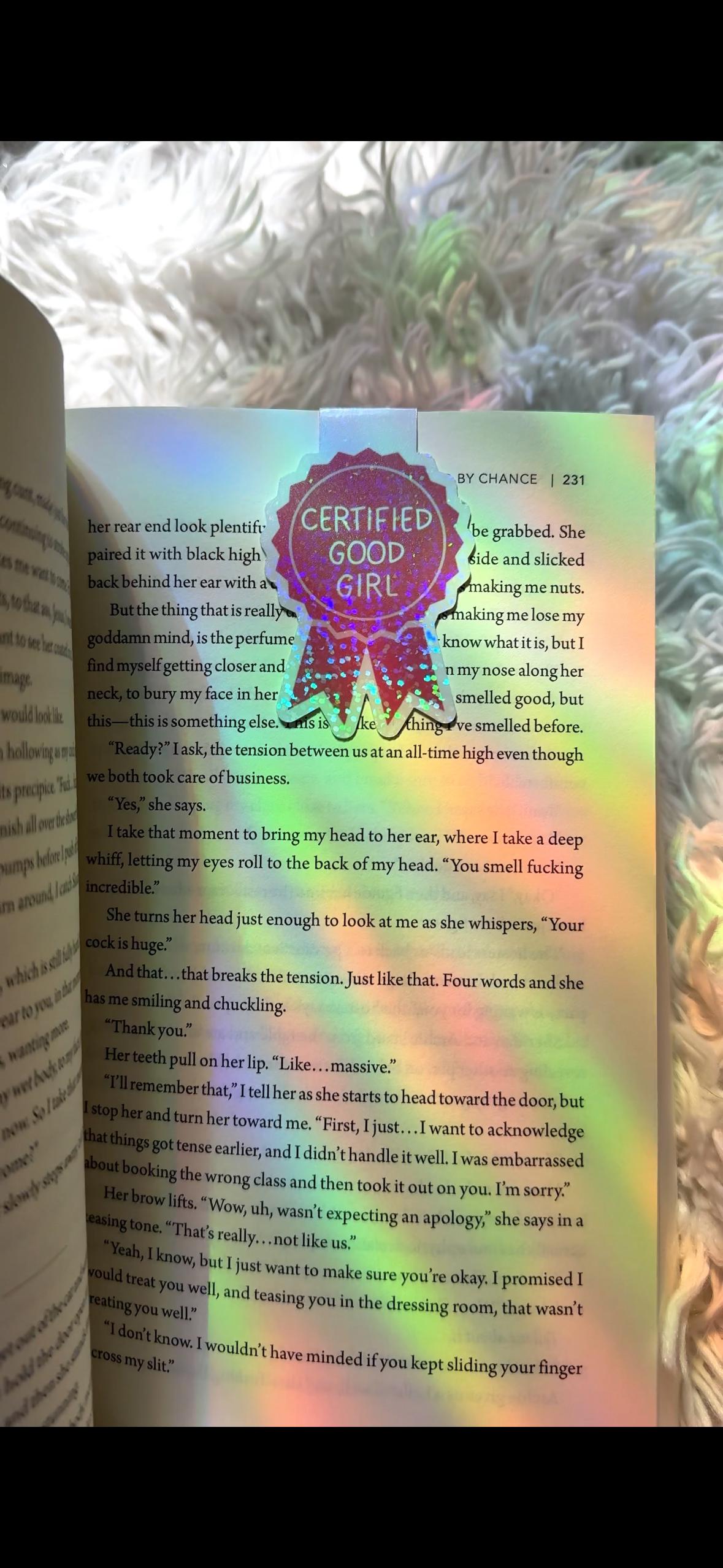 Certified Good Girl Magnetic Bookmark