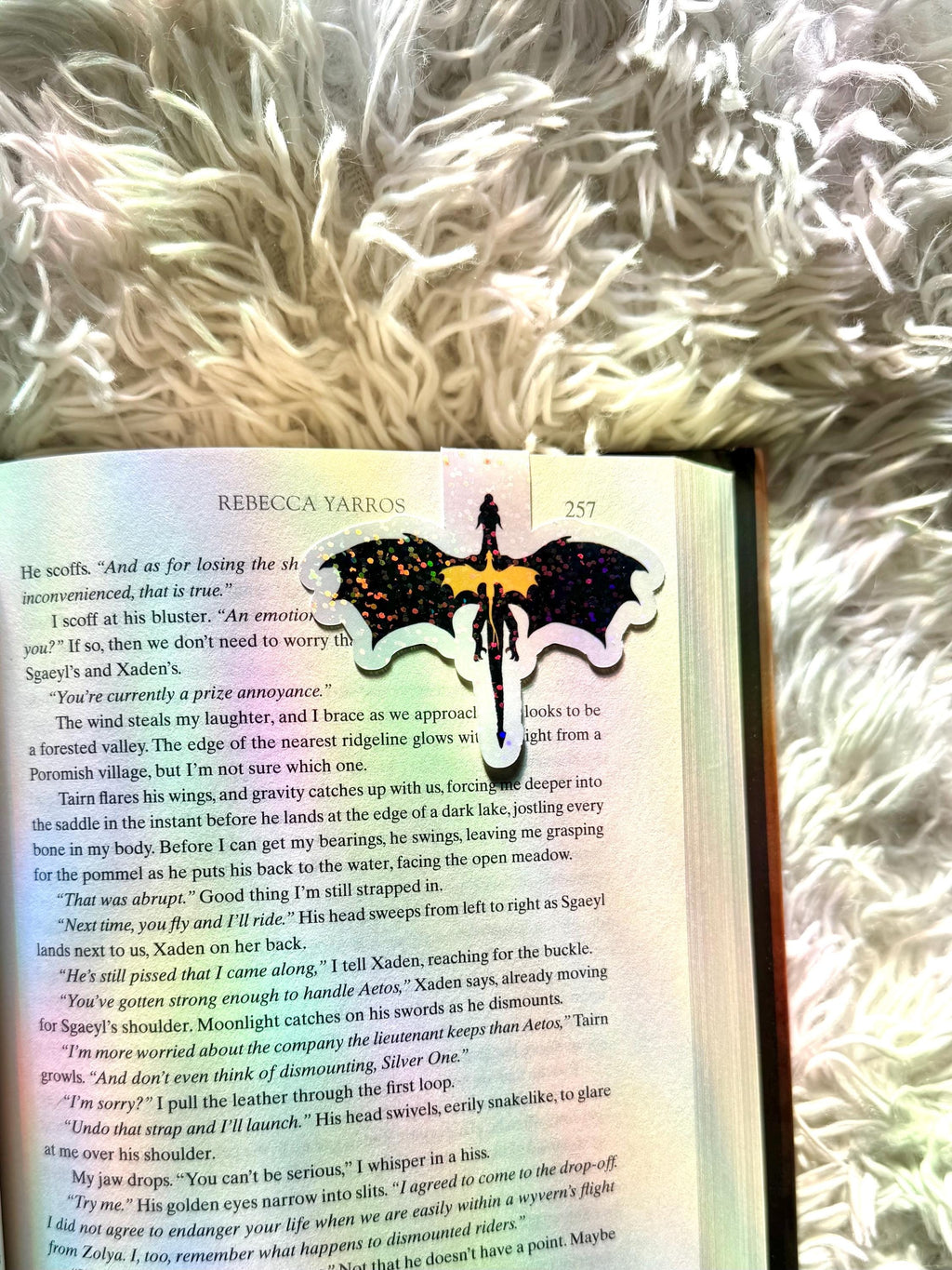 Fourth Wing Tairn & Andarna Magnetic Bookmark