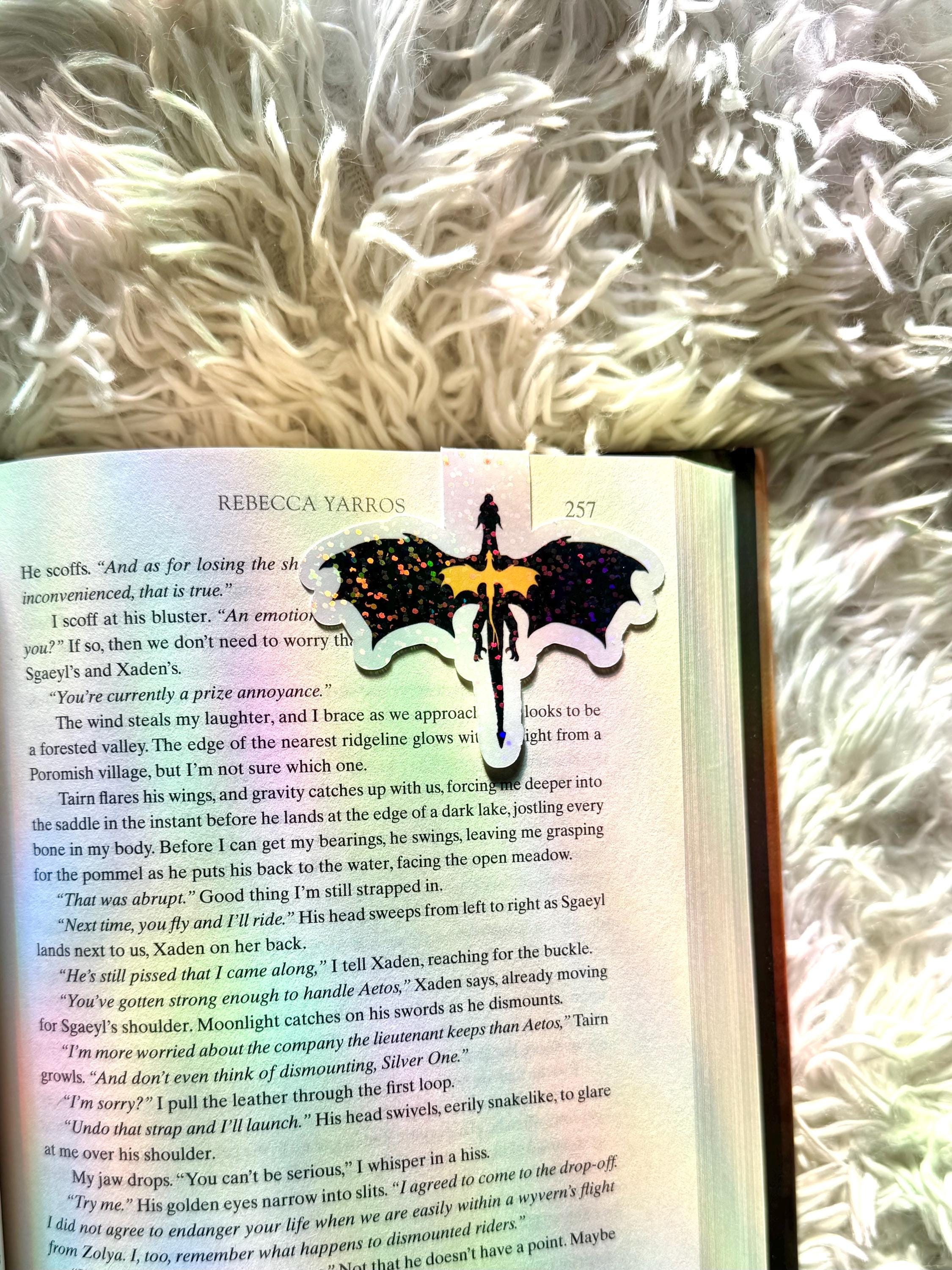 Fourth Wing Tairn & Andarna Magnetic Bookmark
