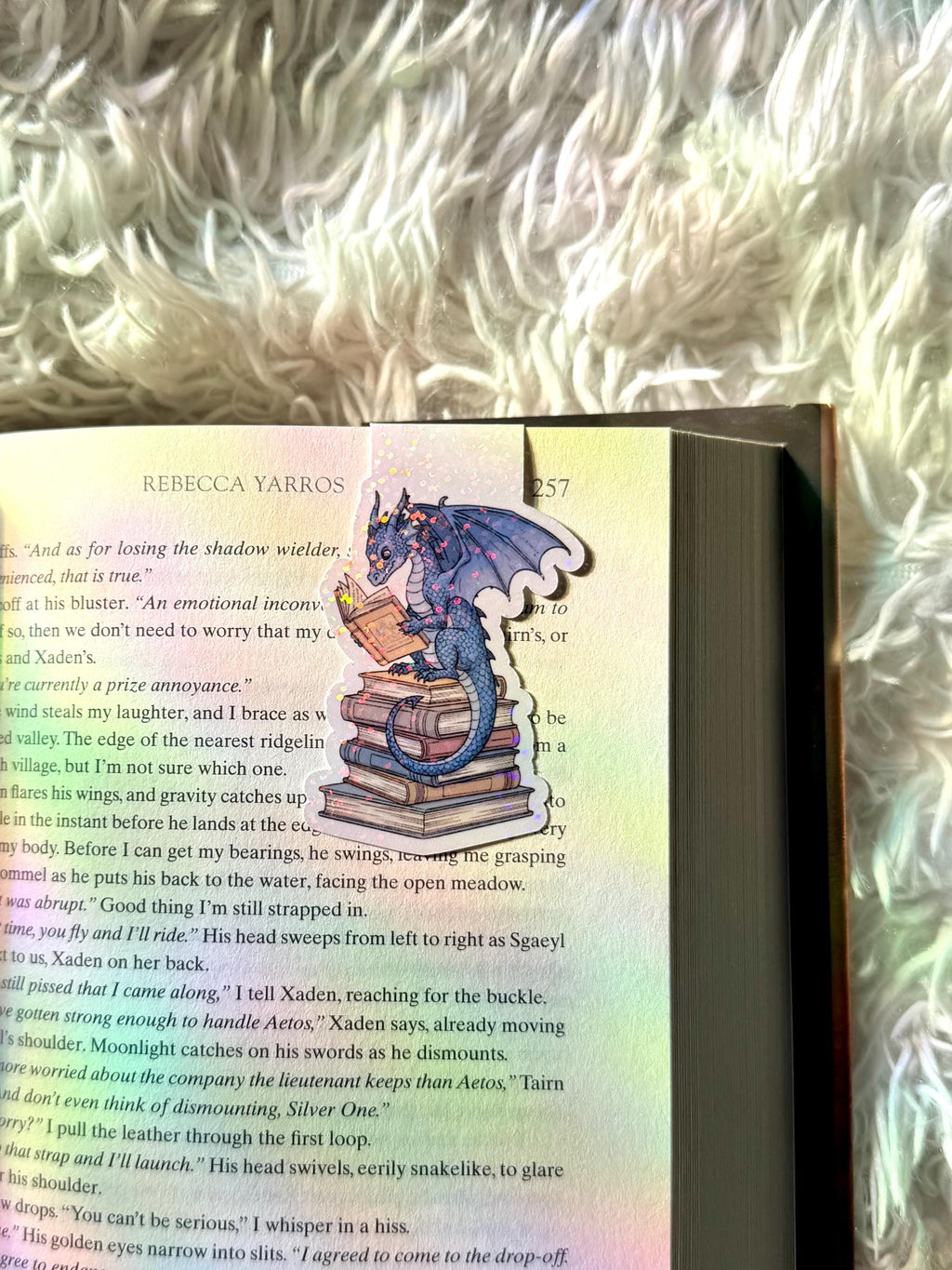 Book Dragon Magnetic Bookmark