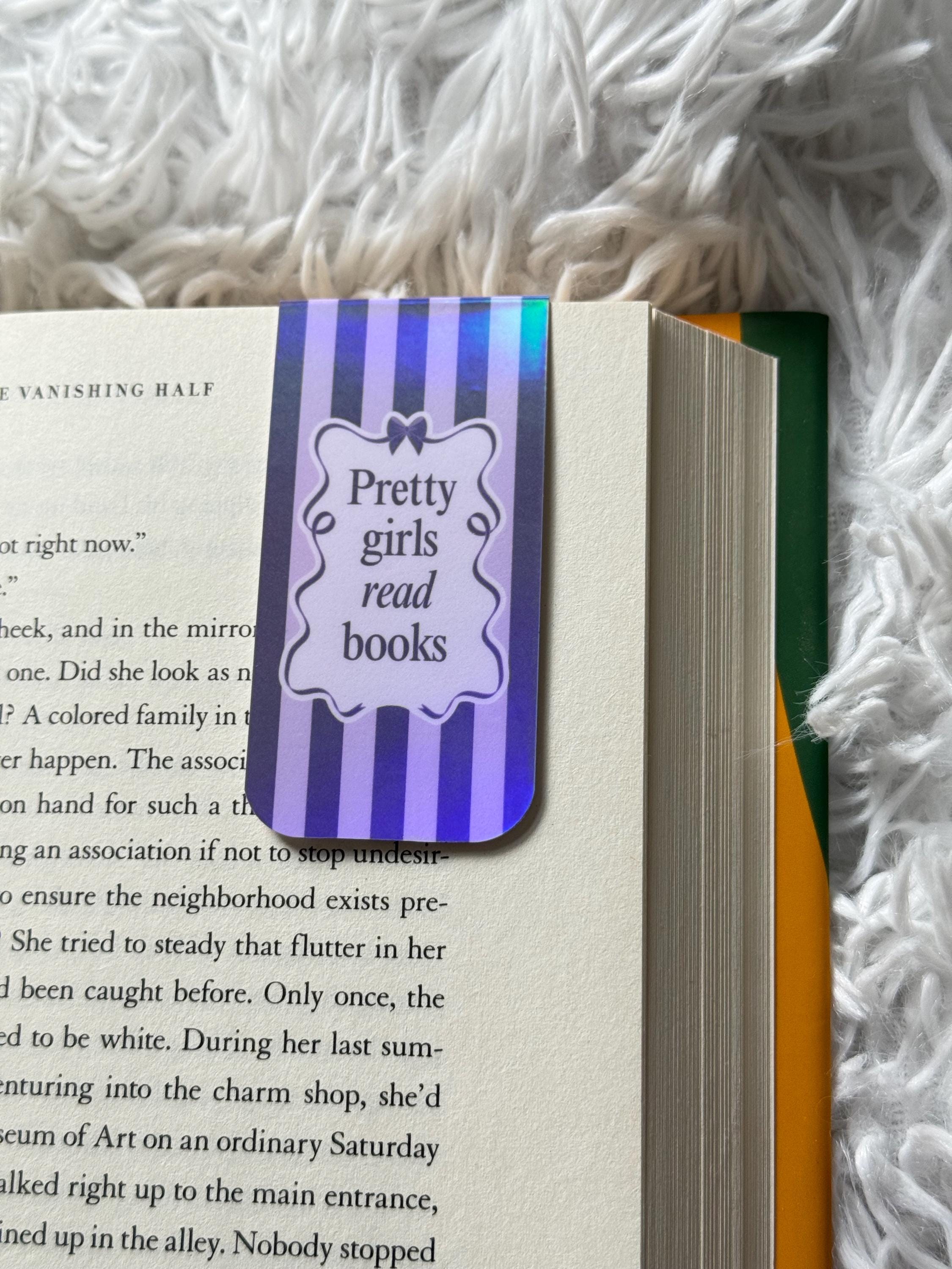 Pretty Girls Read Magnetic Bookmarks