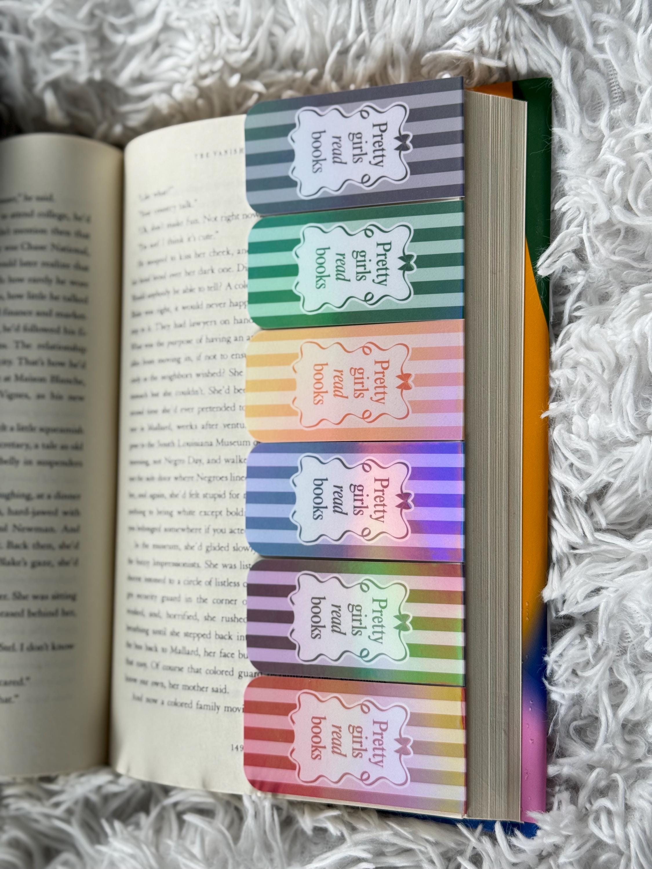 Pretty Girls Read Magnetic Bookmarks