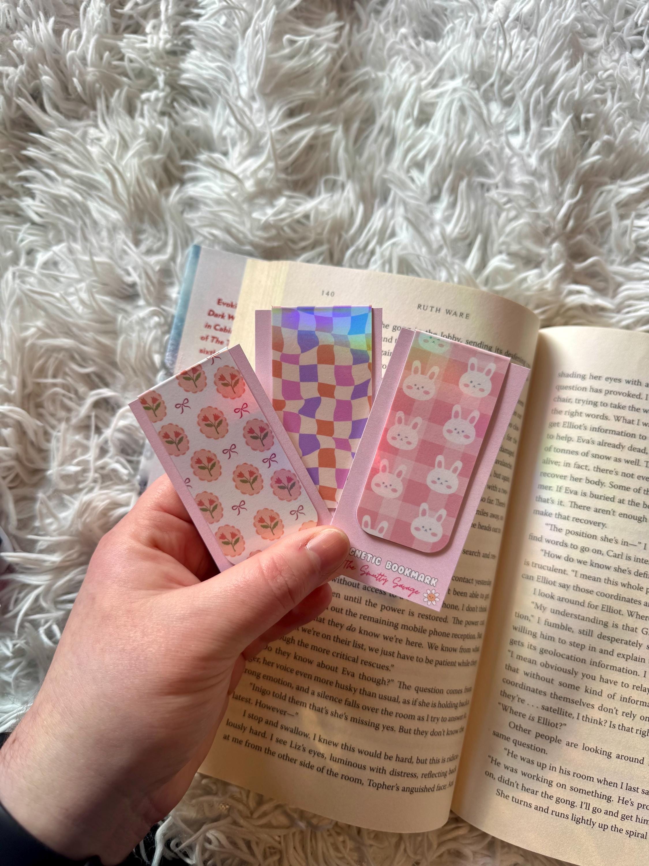 Spring Theme Magnetic Bookmarks