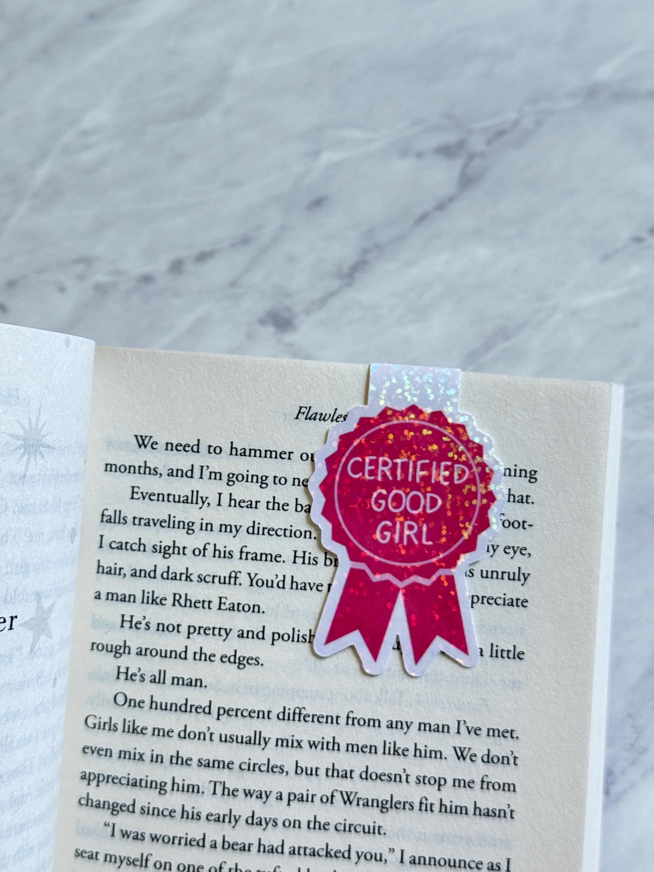 Certified Good Girl Magnetic Bookmark