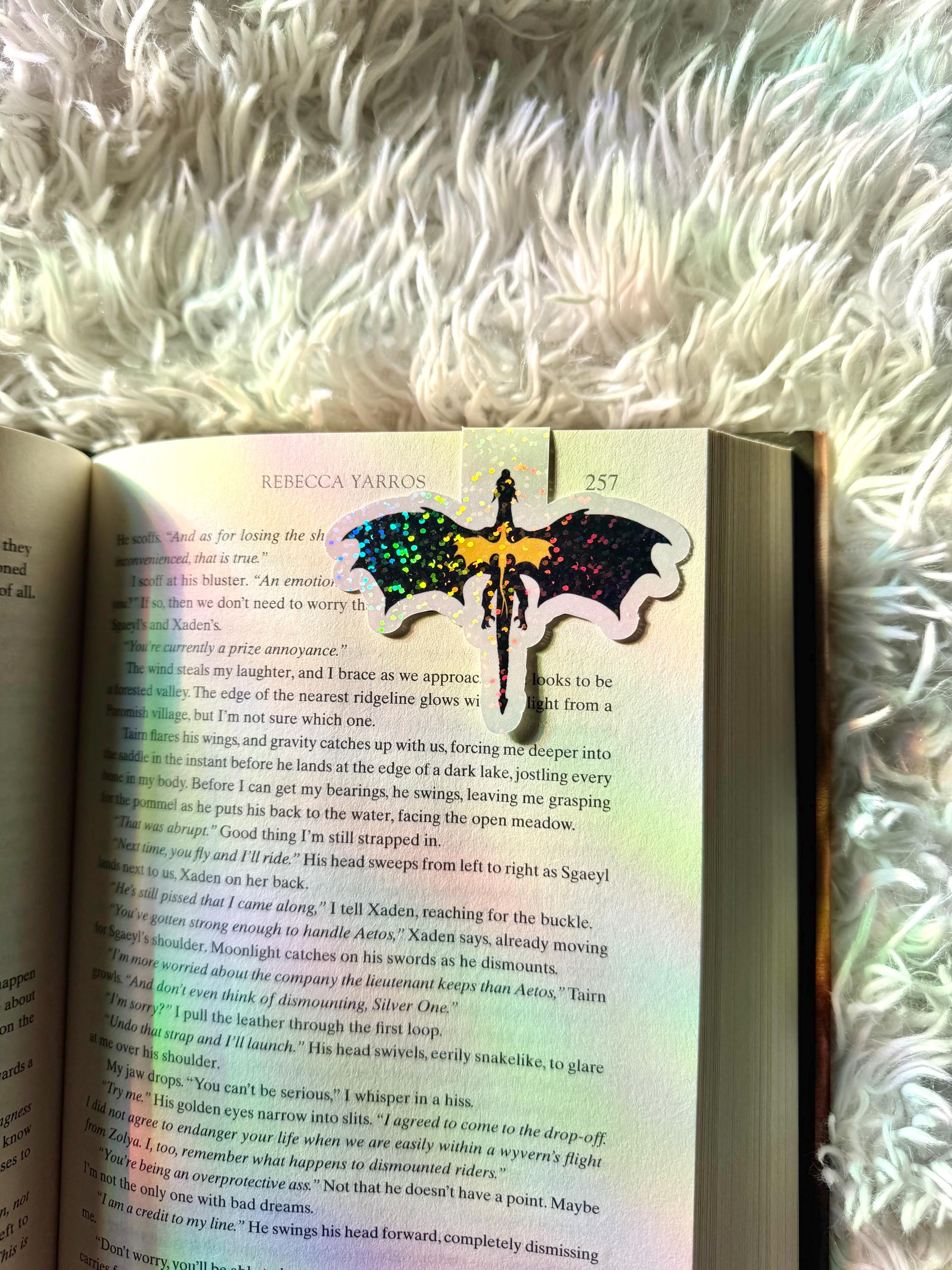 Fourth Wing Tairn & Andarna Magnetic Bookmark