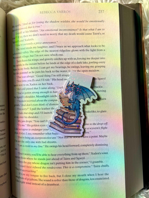 Book Dragon Magnetic Bookmark