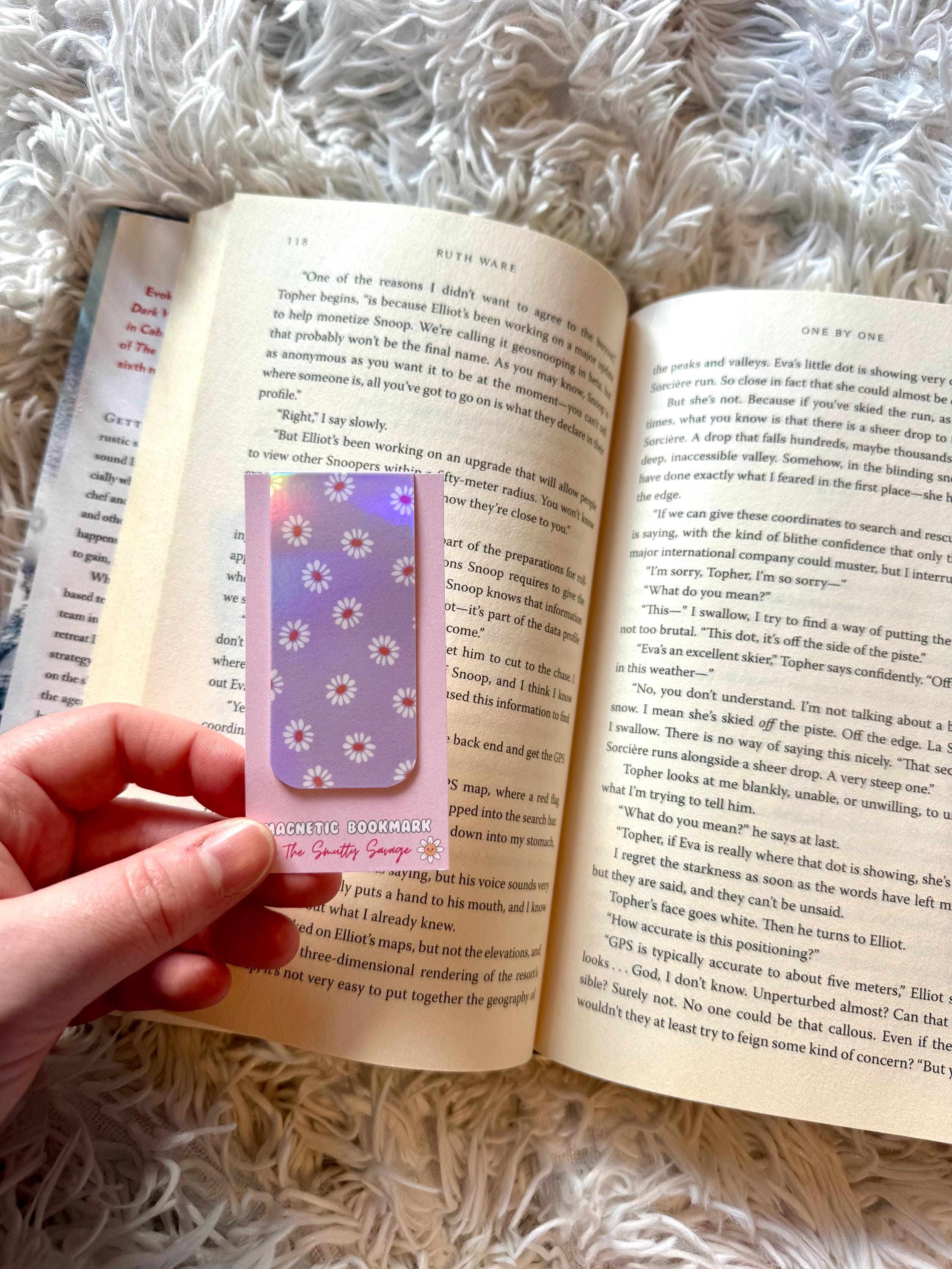 Spring Theme Magnetic Bookmarks
